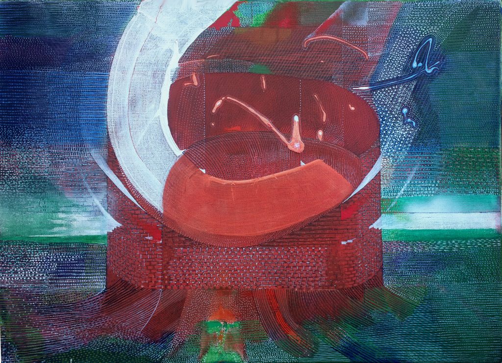 Babellon,oil +canvas,50x70 cm, 2000