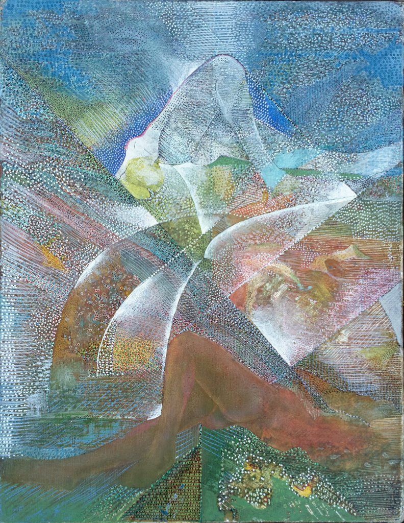 VORTEXES, oil+canvas, cycle 18x24, 2000